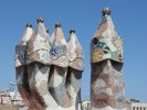 cheminées de Gaudi